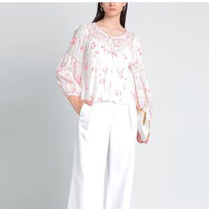 LOVESHACKFANCY Peasant Blouse